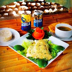 Tilapia al ajillo