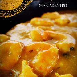 Camarones al coco