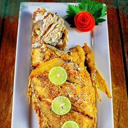 Pargo frito