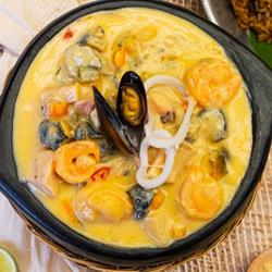 Cazuela de mariscos
