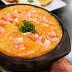 Cazuela de camarones